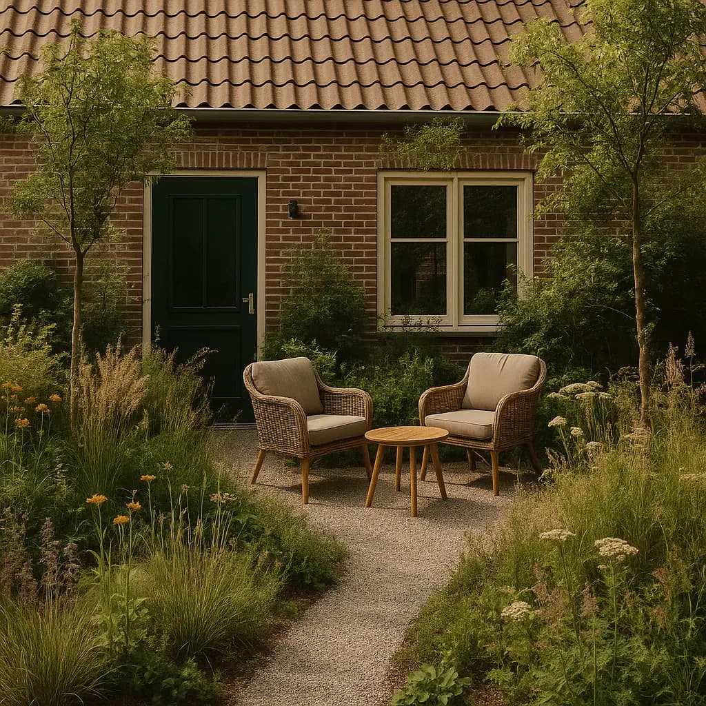 AI garden design features