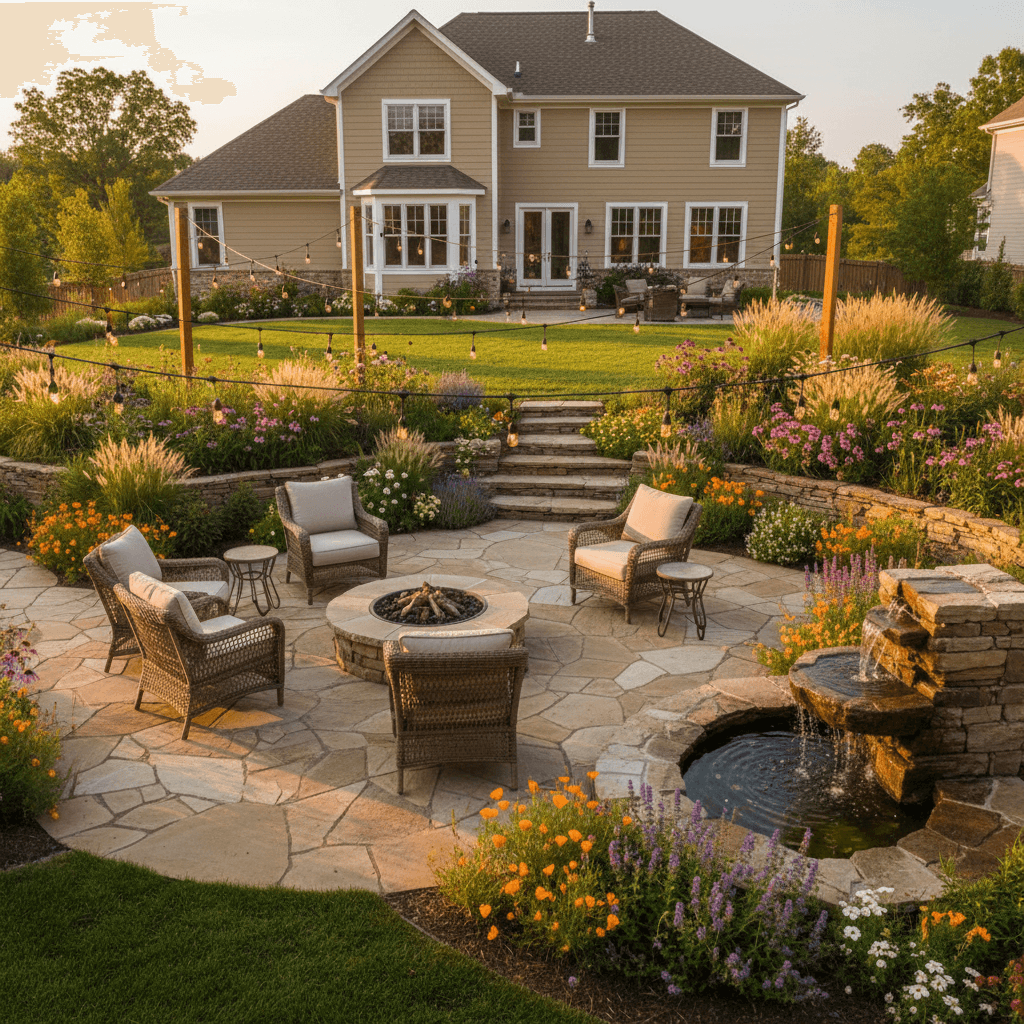 Garden transformation by Gardenly AI